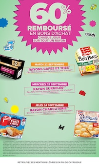 Promotion Lessive dans le prospectus Carrefour, valable du 22/09/2026 au 05/10/2026 Promo Lessive dans le catalogue Carrefour du moment à la page 4