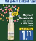 Weinschorle weiß von Maybach im aktuellen EDEKA Prospekt für 1,11 €