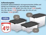 Aufbewahrungsbox 39 x 28 x 16 cm im Angebot bei GLOBUS in Hoyerswerda Aufbewahrungsbox 39 x 28 x 16 cm Angebote von Rotho bei GLOBUS Hoyerswerda für 4,99 €