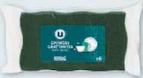 Eponges grattantes multi-usages - U - U Express Eponges grattantes multi-usages - U à 1,42 € dans le catalogue U Express