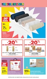 Offre Oreiller Ergonomique dans le catalogue Carrefour du moment à la page 22