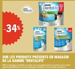 -34% Sur les produits présents en magasin de la gamme Dentalife - Purina - E.Leclerc -34% Sur les produits présents en magasin de la gamme Dentalife - Purina dans le catalogue E.Leclerc