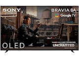 BRAVIA 8A K-65XR8A OLED TV (Flat, 65 Zoll / 164 cm, 4K, SMART TV) im MediaMarkt Saturn Prospekt BRAVIA 8A K-65XR8A OLED TV (Flat, 65 Zoll / 164 cm, 4K, SMART TV) von SONY im aktuellen MediaMarkt Saturn Prospekt für 1.444,00 €