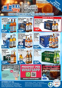 Aktueller Getränke City Prospekt "Aktuelle Angebote" Seite 1 von 2 Seiten für München