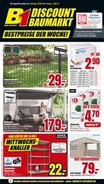 B1 Discount Baumarkt Prospekt für Frankenthal: "BESTPREISE DER WOCHE!", 8 Seiten, 09.08.2025 - 15.08.2025