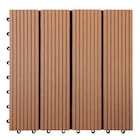 TERRASSENFLIESE 30/30 cm WPC Royal Holzwerkstoff von Floordirekt im aktuellen XXXLutz Prospekt für 3,19 €