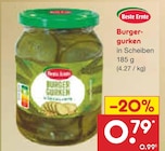 Burgergurken Angebot in Wietzen Burgergurken im aktuellen Prospekt bei Netto Marken-Discount in Wietzen