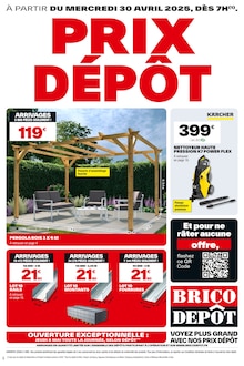 Promo Pergola dans le catalogue Brico Dépôt du moment à la page 1