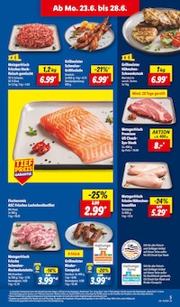 Hackfleisch im Lidl Prospekt "LIDL LOHNT SICH" mit 64 Seiten (Potsdam)