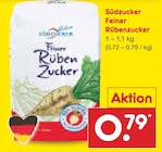 Netto Marken-Discount - Feiner Rübenzucker Angebot im Prospekt Feiner Rübenzucker bei Netto Marken-Discount im Prospekt "" für 0,79 €