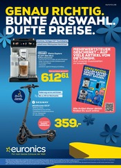 Aktueller EURONICS Elektromärkte Prospekt in Neubrandenburg und Umgebung, "GENAU RICHTIG. BUNTE AUSWAHL. DUFTE PREISE." mit 12 Seiten, 29.04.2026 - 10.05.2026