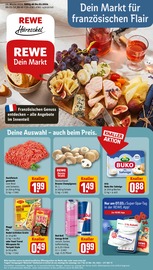 Aktueller REWE Prospekt mit Fleisch, "Dein Markt", Seite 1