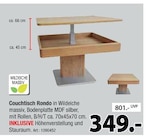 Couchtisch Rondo Angebote bei Zurbrüggen Bielefeld für 349,00 €