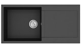 Leroy Merlin Mundolsheim - Promo Evier 1 Bac à encastrer Quartz et Résine MANUA Noir Promo Evier 1 Bac à encastrer Quartz et Résine MANUA Noir à 139,00 € dans le catalogue Leroy Merlin à Mundolsheim