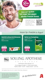 mea - meine apotheke Prospekt für Bevern mit 4 Seiten mea - meine apotheke Prospekt für Bevern: "Unsere August-Angebote", 4 Seiten, 01.08.2026 - 31.08.2026