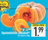 Speisekürbis Muskat für 1,99 € bei EDEKA im Angebot Speisekürbis Muskat im aktuellen EDEKA Prospekt