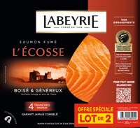 Saumon fumé d’Écosse à Monoprix dans Dijon Saumon fumé d’Écosse à Monoprix dans Dijon