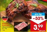 Aktuelles Schweine-Schälrippen Angebot bei Netto Marken-Discount in Fürth ab 3,99 €