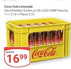 Coca-Cola Limonade Angebote bei GLOBUS Lennestadt für 16,99 €