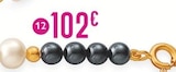 Promo Bracelet hématites et perles de culture à 102,00 € dans le catalogue E.Leclerc à Templeuve