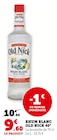Rhum Blanc 40° - Old Nick en promo chez Super U Montpellier à 9,60 €