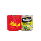 Haricots verts extra fins & rangés " Lot familial" - D'AUCY dans le catalogue Carrefour Market