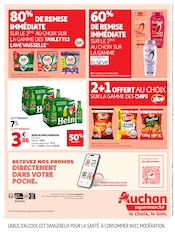 Promos Heineken dans le catalogue "PETIT DÉJ & GOÛTER" de Auchan Supermarché Heineken en promo dans le catalogue Auchan Supermarché à la page 36