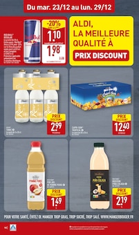 Promotion Soda dans le prospectus Aldi, valable du 23/12/2025 au 29/12/2025 Promo Soda dans le catalogue Aldi du moment à la page 18
