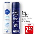 Aktuelles Deo Spray Angebot bei E center in Stuttgart ab 2,49 €
