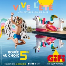 Catalogue Gifi à Grenoble, avec 48 pages Prospectus Gifi à Grenoble, "Vive l'été", 48 pages, 24/05/2022 - 05/06/2022
