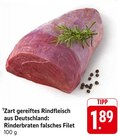 Aktuelles Rinderbraten falsches Filet Angebot bei E center in Reutlingen ab 1,89 €