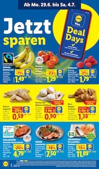 Bananen im Lidl Prospekt "LIDL LOHNT SICH" mit 68 Seiten (Heilbronn)