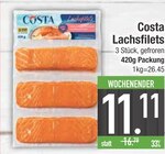 Lachsfilets im Angebot bei EDEKA in Ingolstadt Lachsfilets Angebote von Costa bei EDEKA Ingolstadt für 11,11 €