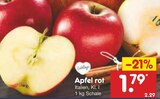 Apfel rot Angebote bei Netto Marken-Discount Löhne für 1,79 €