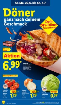 Tomaten im aktuellen Lidl Prospekt (Nürnberg) Tomaten im Lidl Prospekt "LIDL LOHNT SICH" mit 68 Seiten (Nürnberg)