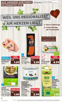 Eier im Kaufland Prospekt "Aktuelle Angebote" mit 44 Seiten (Karlsruhe)