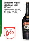 Aktuelles The Original Irish Cream Likör Angebot bei GLOBUS in Bochum ab 9,99 €