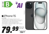 iPhone 15 Angebote von Apple bei MediaMarkt Saturn Falkensee für 79,99 €