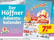 Adventskalender bei Höffner in Rodgau Adventskalender im Angebot bei Höffner Rodgau für 7,50 €