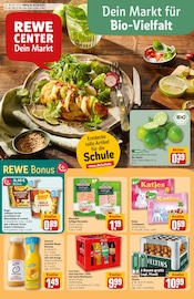 Aktueller REWE Biomärkte Prospekt in Mönchengladbach und Umgebung, "Dein Markt" mit 32 Seiten, 18.08.2025 - 23.08.2025