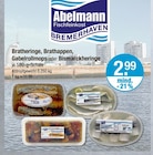 Bratheringe, Brathappen, Gabelrollmops oder Bismarckheringe von Abelmann im aktuellen V-Markt Prospekt für 2,99 €