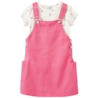 Mädchen Set mit Latzkleid und T-Shirt im aktuellen Ernstings family Prospekt