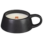 Mug bougie meche bois en promo chez B&M Mug bougie meche bois dans le catalogue B&M