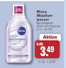 Mizellenwasser im Angebot bei combi in Rheda-Wiedenbrück Mizellenwasser Angebote von Nivea bei combi Rheda-Wiedenbrück für 3,49 €