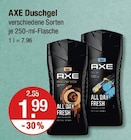 Duschgel im V-Markt Prospekt Duschgel von AXE im aktuellen V-Markt Prospekt für 1,99 €