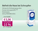 mea - meine apotheke - Otriven 0,1 % Dosierspray ohne Konservierungsstoffe Angebot im Prospekt Otriven 0,1 % Dosierspray ohne Konservierungsstoffe bei mea - meine apotheke im Prospekt "" für 5,06 €