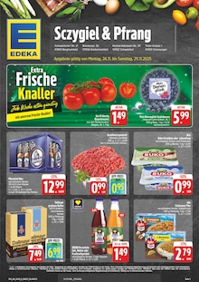 Aktueller EDEKA Prospekt "Wir lieben Lebensmittel!" Seite 1 von 28 Seiten für Schonungen