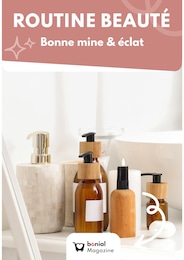 Catalogue Autres Magasins de Magazine à Trignac Prospectus Magazine à Trignac, "ROUTINE BEAUTÉ Bonne mine & éclat", 1 page, 12/01/2026 - 15/02/2026