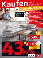 XXXLutz Möbelhäuser Prospekt für Landshut mit 36 Seiten XXXLutz Möbelhäuser Prospekt für Landshut: "Kaufen leicht gemacht!", 36 Seiten, 18.01.2021 - 31.01.2021