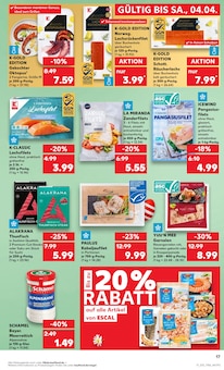 Garnelen im Kaufland Prospekt "KNÜLLER" mit 80 Seiten (Erlangen)